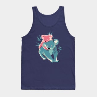 Baby and mum Koalas Tank Top